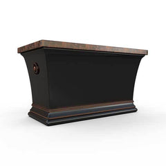 Gardenstone Aurora Trough Planters Gardenstone Copper Black 