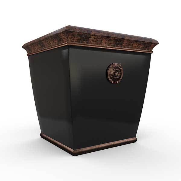Gardenstone Bedford Planters Gardenstone Copper Black Medium 