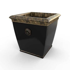 Gardenstone Bedford Planters Gardenstone Golden Black Medium 