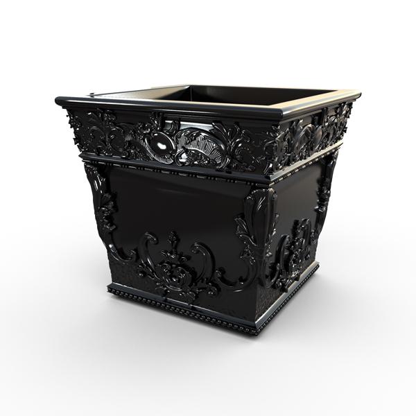 Gardenstone Belle Epoque Planters Gardenstone Black 