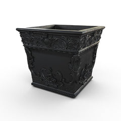 Gardenstone Belle Epoque Planters Gardenstone Etched Black 