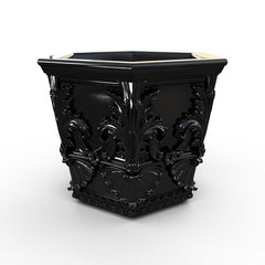 Gardenstone Capella Hexagonal Planters Gardenstone Black 