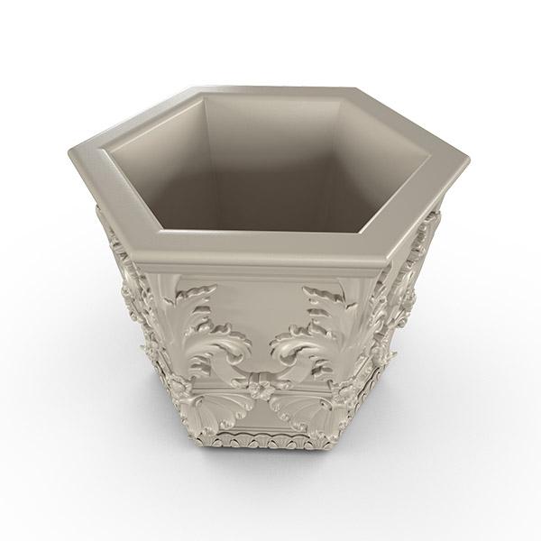 Gardenstone Capella Hexagonal Planters Gardenstone Limestone 