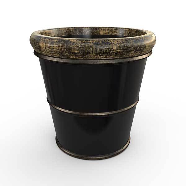 Gardenstone Capri Planters Gardenstone Golden Black 
