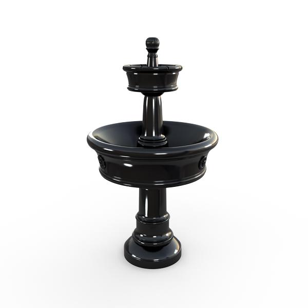 Gardenstone Carerra Fountain Water Fountains Gardenstone Black Fountain 