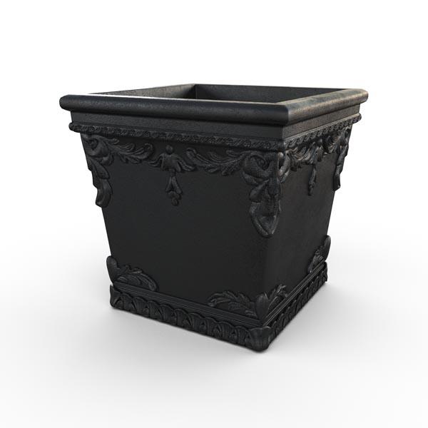 Gardenstone Carina Planters Gardenstone Etched Black 