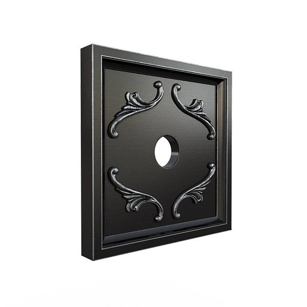 Gardenstone Carina Plaque Plaque Gardenstone Silver Black 