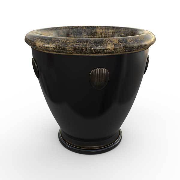 Gardenstone Ceres Planters Gardenstone Golden Black 