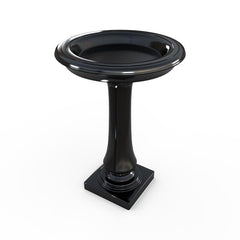 Gardenstone Chelsea Birdbath Birdbath Gardenstone Black Birdbath 