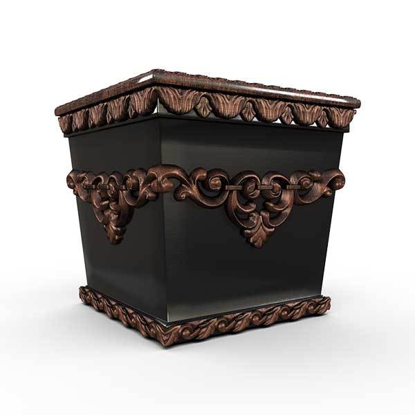 Gardenstone Clarion Planters Gardenstone Copper Black 