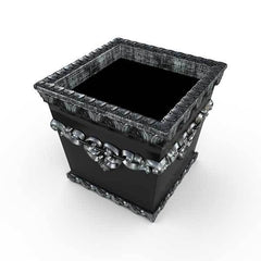 Gardenstone Clarion Planters Gardenstone Silver Black 