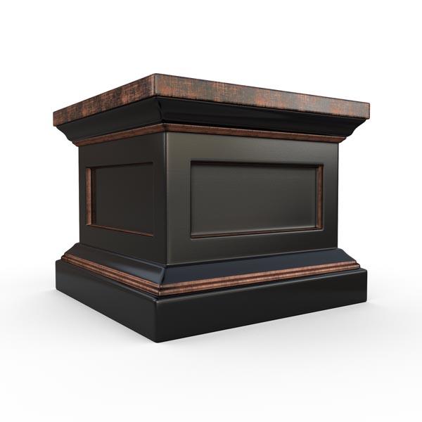 Gardenstone Classic Pedestal Pedestals Gardenstone Copper Black 