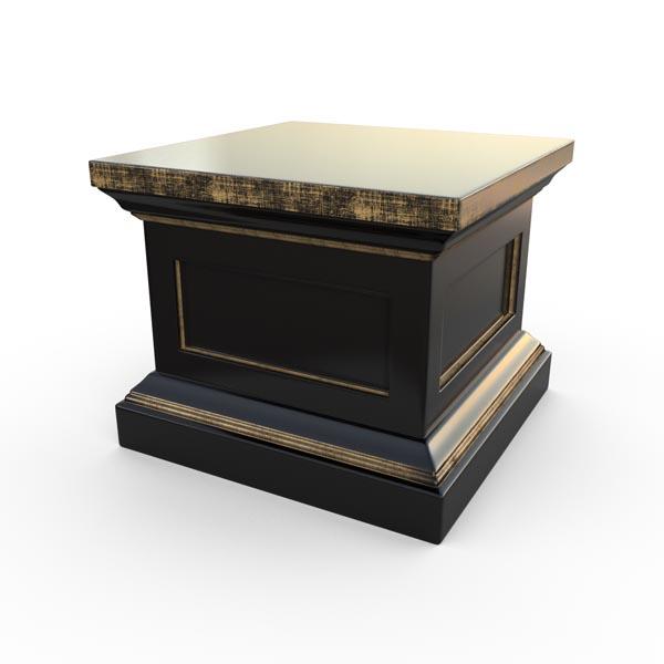 Gardenstone Classic Pedestal Pedestals Gardenstone Golden Black 