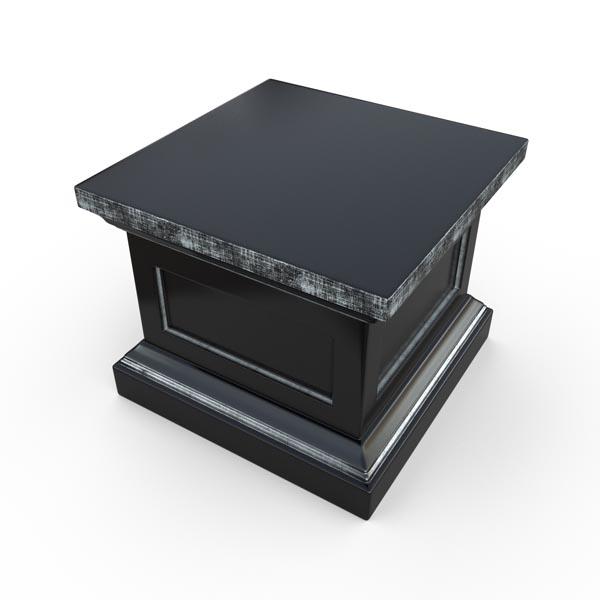 Gardenstone Classic Pedestal Pedestals Gardenstone Silver Black 