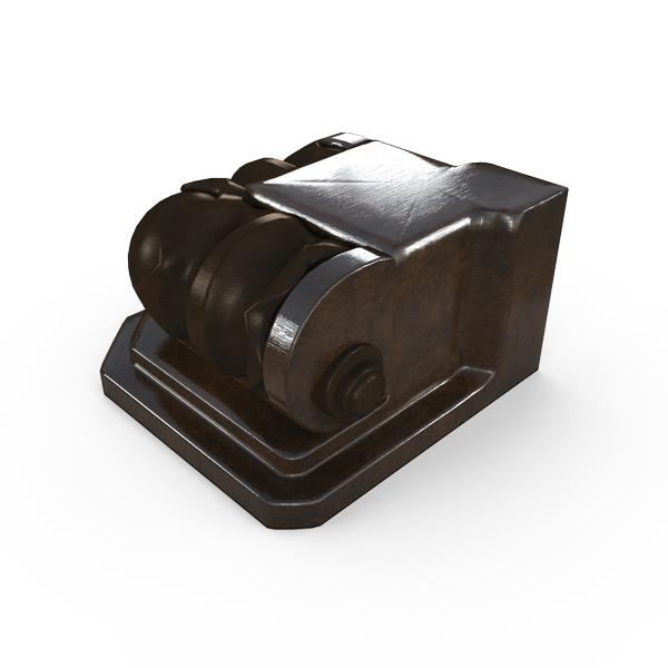 Gardenstone Classic Planter Feet Pedestals Gardenstone Bronze Square 