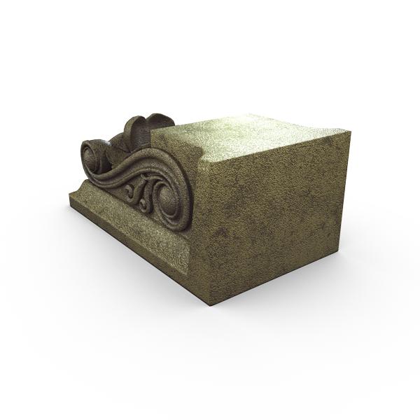 Gardenstone Classic Planter Feet Pedestals Gardenstone English Moss Scrolled 
