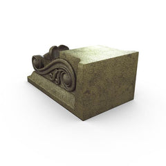 Gardenstone Classic Planter Feet Pedestals Gardenstone English Moss Scrolled 