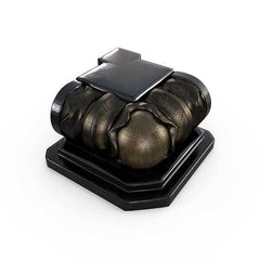 Gardenstone Classic Planter Feet Pedestals Gardenstone Golden Black Square 
