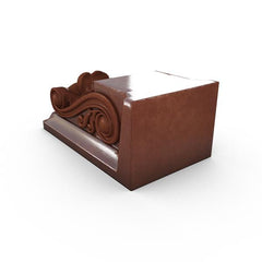 Gardenstone Classic Planter Feet Pedestals Gardenstone Rust Scrolled 
