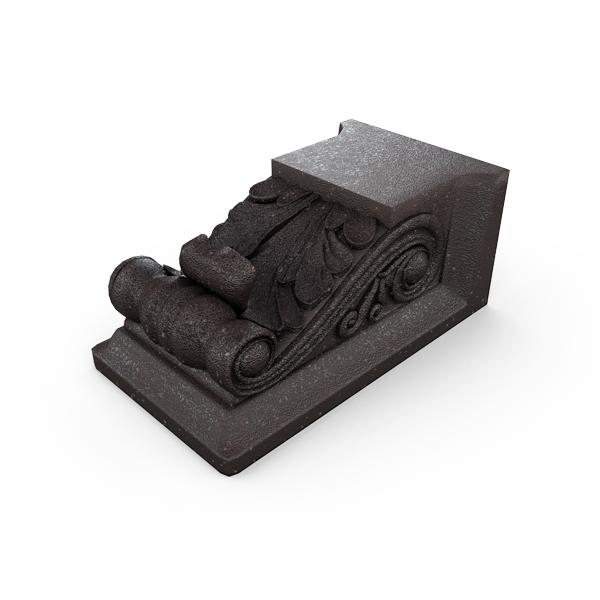 Gardenstone Classic Planter Feet Pedestals Gardenstone Sequoia Scrolled 