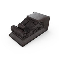 Gardenstone Classic Planter Feet Pedestals Gardenstone Sequoia Scrolled 