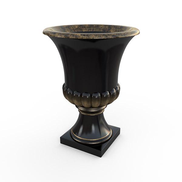 Gardenstone Classic Urn Planters Gardenstone Golden Black 