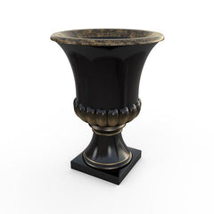 Gardenstone Classic Urn Planters Gardenstone Golden Black 