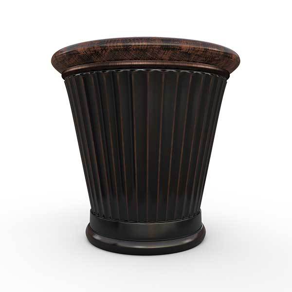 Gardenstone Colonnade Planters Gardenstone Copper Black Small 