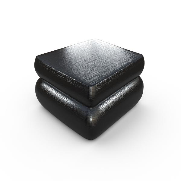 Gardenstone Contemporary Planter Feet (Pack of 4) Pedestals Gardenstone Black Curved 