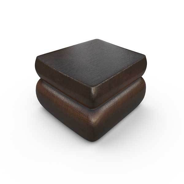 Gardenstone Contemporary Planter Feet (Pack of 4) Pedestals Gardenstone Copper Bronze Curved 