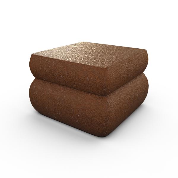 Gardenstone Contemporary Planter Feet (Pack of 4) Pedestals Gardenstone Corten Steel Square 