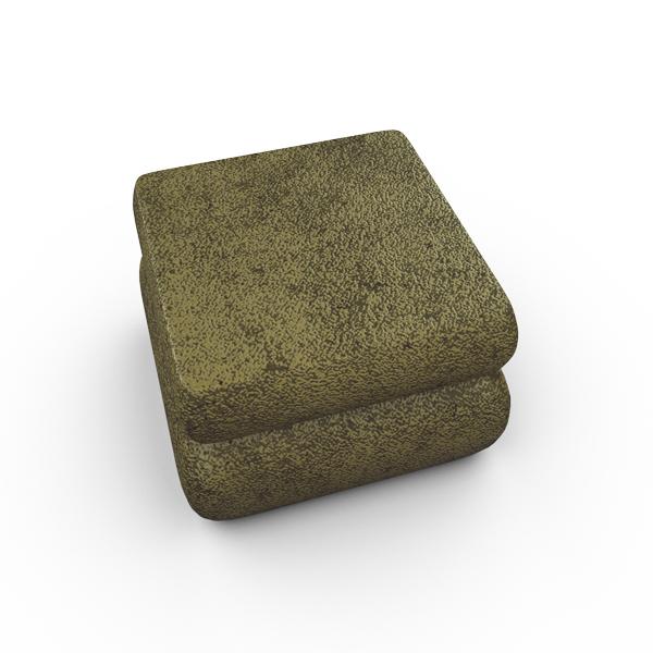 Gardenstone Contemporary Planter Feet (Pack of 4) Pedestals Gardenstone English Moss Square 