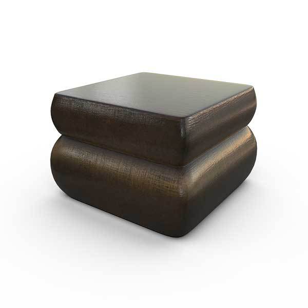 Gardenstone Contemporary Planter Feet (Pack of 4) Pedestals Gardenstone Golden Bronze Square 