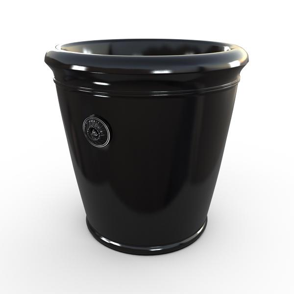 Gardenstone Coventry Planters Gardenstone Black Small 