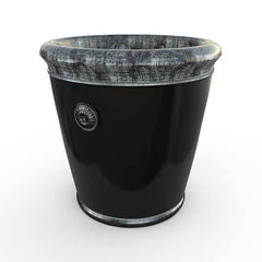 Gardenstone Coventry Planters Gardenstone Silver Black Small 