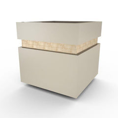 Gardenstone Cubic 12 Planters Gardenstone Limestone Gold 