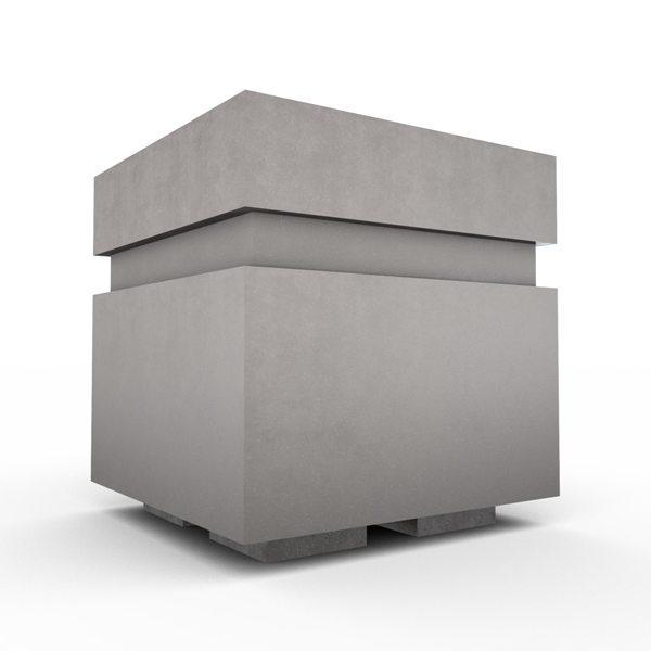 Gardenstone Cubic 12 Planters Gardenstone Old Roman No Accent 