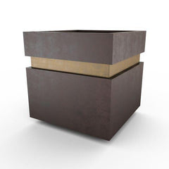 Gardenstone Cubic 12 Planters Gardenstone Sequoia Gold 