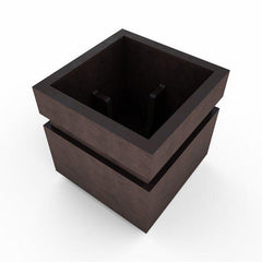 Gardenstone Cubic 12 Planters Gardenstone Sequoia No Accent 
