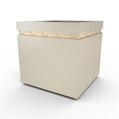 Gardenstone Cubic 24 Planters Gardenstone Limestone Gold 