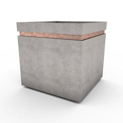 Gardenstone Cubic 24 Planters Gardenstone Old Roman Copper 