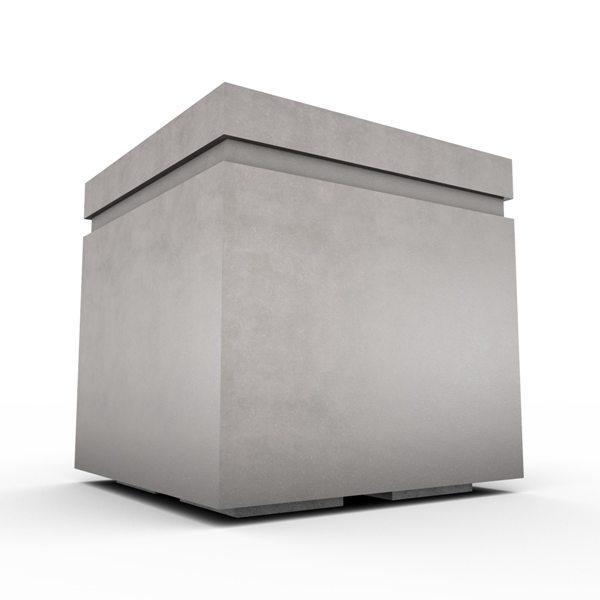 Gardenstone Cubic 24 Planters Gardenstone Old Roman No Accent 