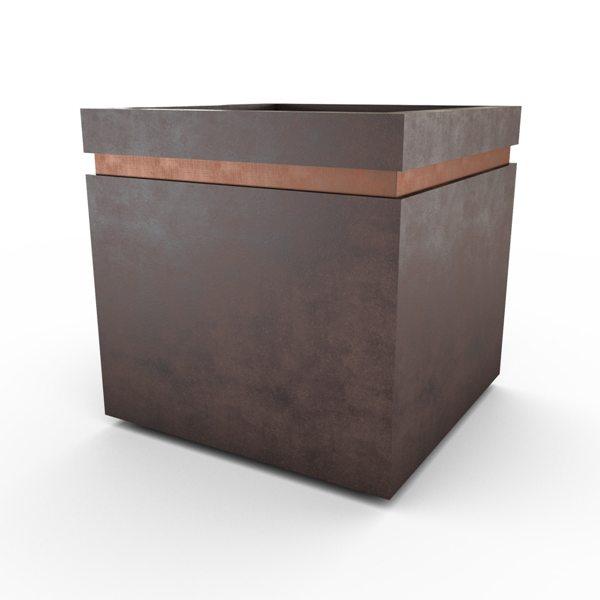 Gardenstone Cubic 24 Planters Gardenstone Sequoia Copper 