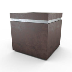 Gardenstone Cubic 24 Planters Gardenstone Sequoia Silver 