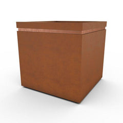 Gardenstone Cubic 36 Planters Gardenstone Corten Steel Copper 