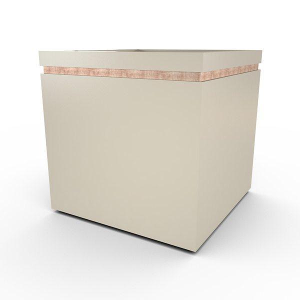 Gardenstone Cubic 36 Planters Gardenstone Limestone Copper 