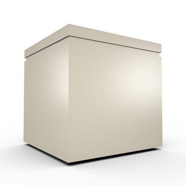 Gardenstone Cubic 36 Planters Gardenstone Limestone No Accent Color 