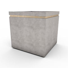 Gardenstone Cubic 36 Planters Gardenstone Old Roman Gold 
