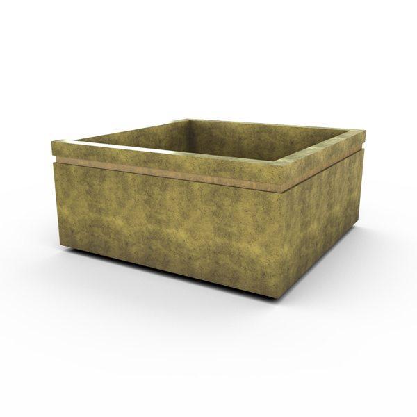 Gardenstone Cubic 52 Planters Gardenstone English Moss Gold 