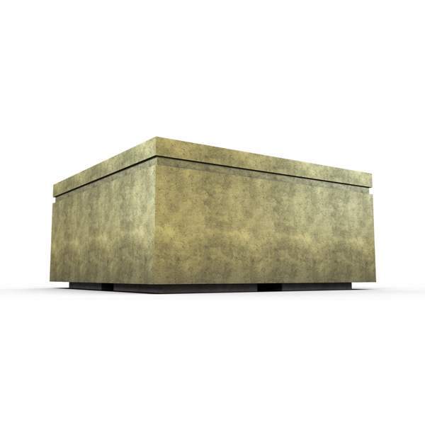 Gardenstone Cubic 52 Planters Gardenstone English Moss No Accent 